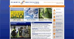 Desktop Screenshot of perrys-recycling.co.uk